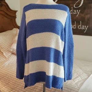Chico's striped sweater